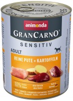 Photos - Dog Food Animonda GranCarno Sensitive Adult Turkey/Potato 