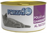 Photos - Cat Food Forza 10 Al Naturale Shrimp with Chicken 0.3 kg 