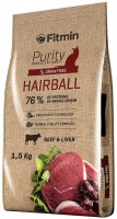 Photos - Cat Food Fitmin Purity Hairball  1.5 kg