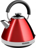 Photos - Electric Kettle Morphy Richards Venture 100133 red