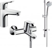 Photos - Bath Tap Set Hansgrohe Focus 31940111 