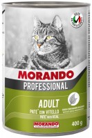 Photos - Cat Food Morando Professional Adult Pate with Veal 400 g 