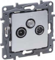 Photos - Socket Legrand Niloe Selection 762163 silver