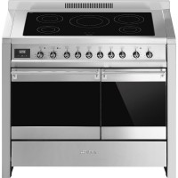 Photos - Cooker Smeg Classica A2PYID-81 stainless steel