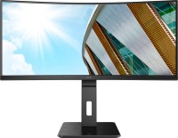 Photos - Monitor AOC CU34P2C 34 "  black