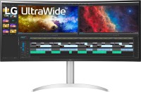 Photos - Monitor LG UltraWide 38WP85C 37.5 "  ivory