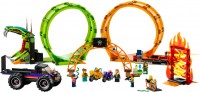 Photos - Construction Toy Lego Double Loop Stunt Arena 60339 