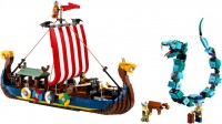 Construction Toy Lego Viking Ship and the Midgard Serpent 31132 