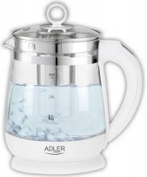 Photos - Electric Kettle Adler AD 1299 2200 W 1.5 L  white