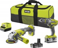 Photos - Power Tool Combo Kit Ryobi R18PDAG-242S 