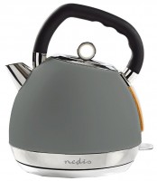 Photos - Electric Kettle Nedis KAWK520EGY gray