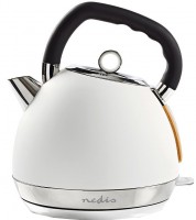 Photos - Electric Kettle Nedis KAWK520EWT white