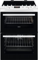 Photos - Cooker Zanussi ZCV69360WA white