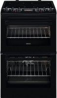 Photos - Cooker Zanussi ZCV46250BA black