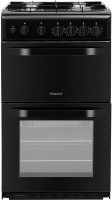 Photos - Cooker Hotpoint-Ariston HD5G00KCB black