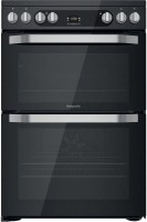 Photos - Cooker Hotpoint-Ariston HDT67V9H2CB/UK black