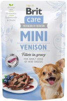 Photos - Dog Food Brit Care Mini Venison Fillets in Gravy 85 g 1