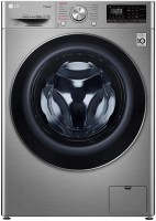 Photos - Washing Machine LG AI DD F4V5VG2S silver