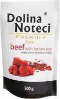 Photos - Dog Food Dolina Noteci Premium Pure Beef with Brown Rice 500 g 1