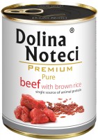 Photos - Dog Food Dolina Noteci Premium Pure Beef with Brown Rice 