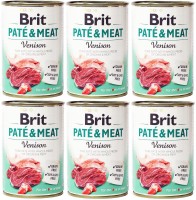 Photos - Dog Food Brit Pate&Meat Venison 6