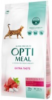 Photos - Cat Food Optimeal Extra Taste Veal  10 kg