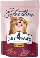 Photos - Cat Food Club 4 Paws Selection Adult Duck/Vegetables  300 g
