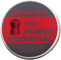 Photos - Ammunition Umarex Power Potential 4.5 mm 0.67 g 350 pcs 