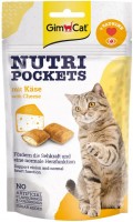 Photos - Cat Food GimCat Nutri Pockets Cheese 60 g 