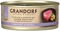 Photos - Cat Food Grandorf Adult Canned with Tuna Fillet/Mussels  6 pcs