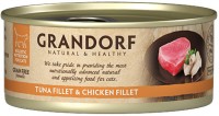 Photos - Cat Food Grandorf Adult Canned with Tuna Fillet/Chicken Breast  6 pcs