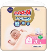 Photos - Nappies Goo.N Premium Soft Diapers NB / 20 pcs 