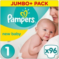 Photos - Nappies Pampers New Baby 1 / 96 pcs 