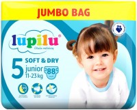 Photos - Nappies Lupilu Soft and Dry 5 / 88 pcs 