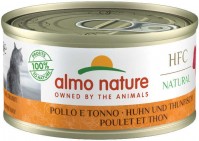 Photos - Cat Food Almo Nature HFC Natural Chicken/Tuna 70 g  6 pcs