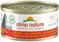 Photos - Cat Food Almo Nature HFC Natural Chicken/Shrimps  70 g 6 pcs