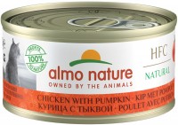 Photos - Cat Food Almo Nature HFC Natural Chicken/Pumpkin  70 g 6 pcs