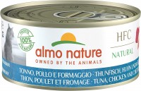 Photos - Cat Food Almo Nature HFC Natural Tuna/Chicken/Cheese 70 g  6 pcs