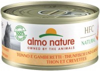 Photos - Cat Food Almo Nature HFC Natural Tuna/Shrimps  70 g 48 pcs