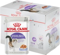 Photos - Cat Food Royal Canin Sterilised Jelly Pouch  48 pcs