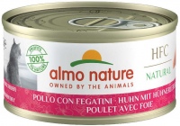 Photos - Cat Food Almo Nature HFC Natural Chicken/Liver  6 pcs