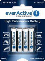 Photos - Battery everActive Pro Alkaline  4xAAA