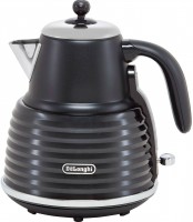 Photos - Electric Kettle De'Longhi Scolpito KBZS 3001.BK black