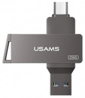 Photos - USB Flash Drive USAMS OTG 2 in 1 256 GB