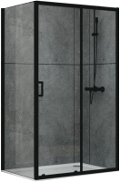 Photos - Shower Enclosure Dusel EF-185BP+EF181BP 120x80