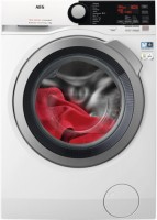 Photos - Washing Machine AEG L7FOE48SC white