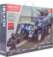 Photos - Construction Toy iBlock Police PL-921-354 