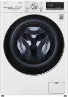 Photos - Washing Machine LG AI DD F4V710WTSE white