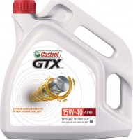 Photos - Engine Oil Castrol GTX High Mileage 15W-40 5 L