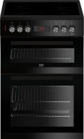 Photos - Cooker Beko KDC 653 K black